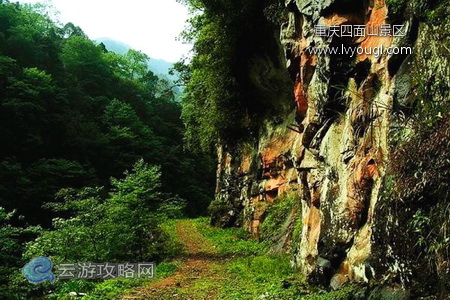 重慶四面山景區圖片