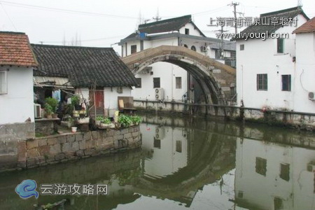 上海青浦福泉山章堰村