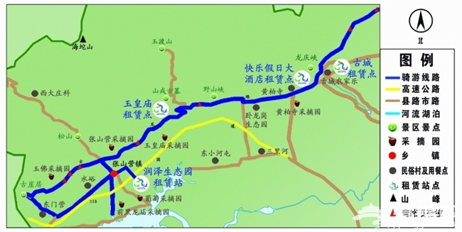 2014京郊中秋十一戶外游 美麗延慶八大騎游徒步路線