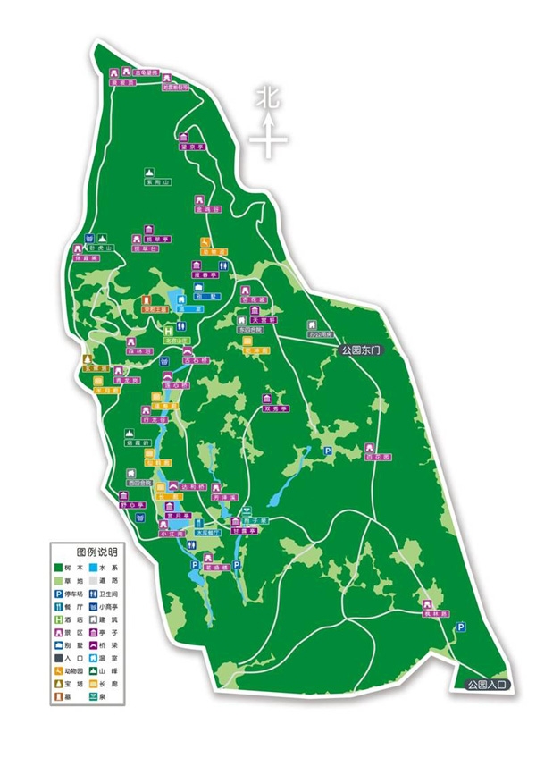 北宮森林公園踏青節游玩攻略  北宮森林公園清明踏青賞花線路推薦  