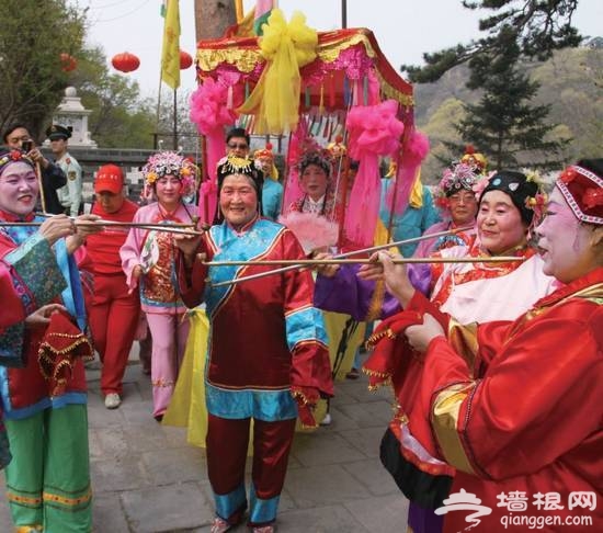 北京門頭溝妙峰山 民俗花會的朝聖地(圖)