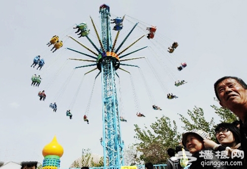 京郊三種凌波“飛”步 空中避暑透心涼