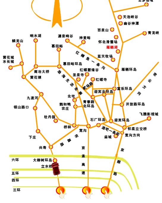 湖光山色親水好地 懷柔雁西湖旅游攻略[牆根網]